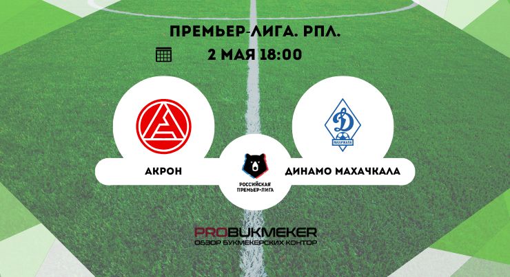 Акрон – Динамо Махачкала