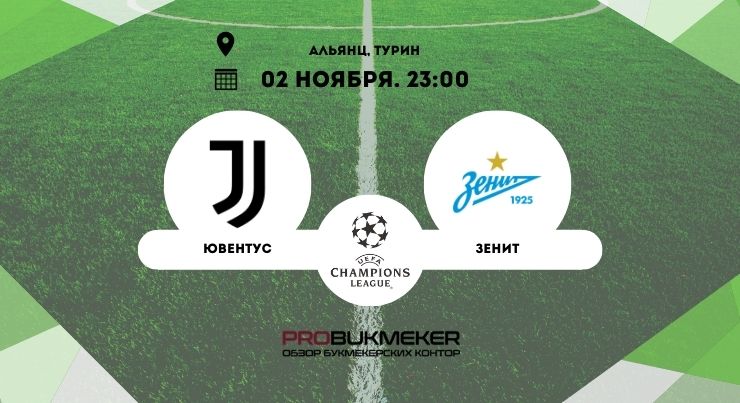 Ювентус – Зенит 