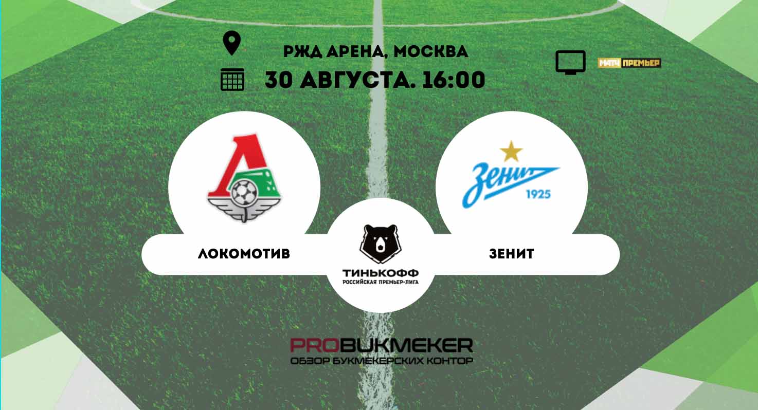 Локомотив – Зенит прогноз на РПЛ 