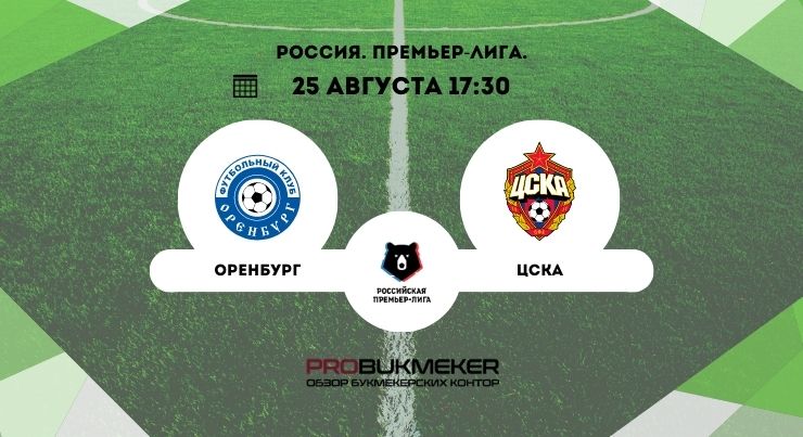 Оренбург – ЦСКА