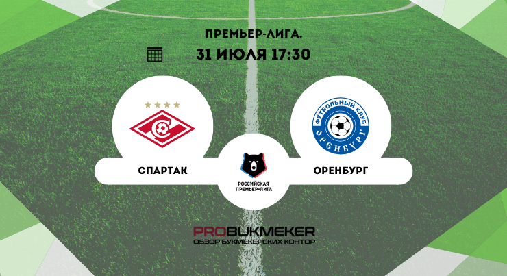 Спартак – Оренбург