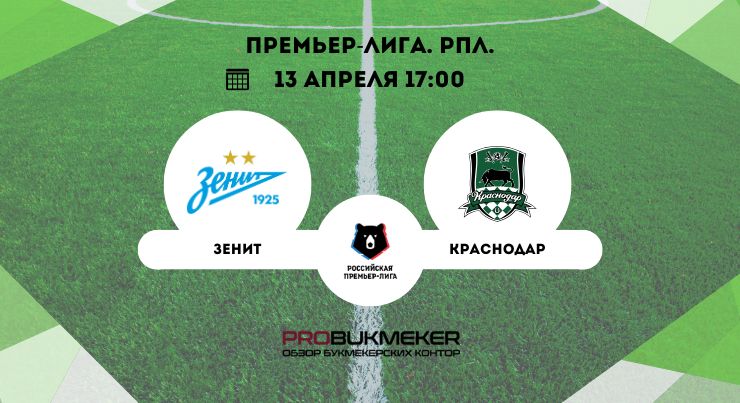 Зенит – Краснодар