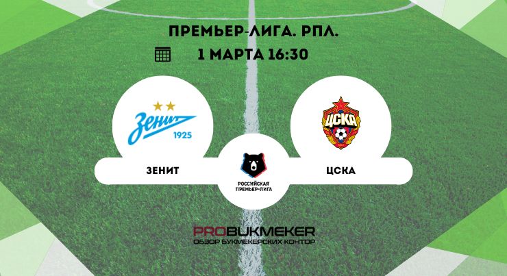 Зенит – ЦСКА